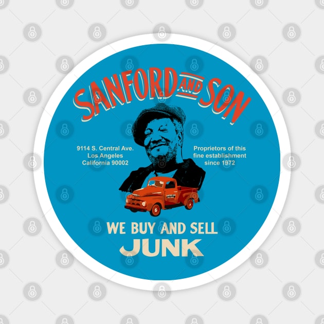 Sanford and Son South Central California Magnet by Alema Art